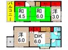 中川５丁目戸建 4DKの間取り