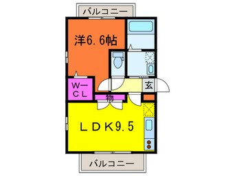 間取図 ソレ－ユ豊玉Ⅰ