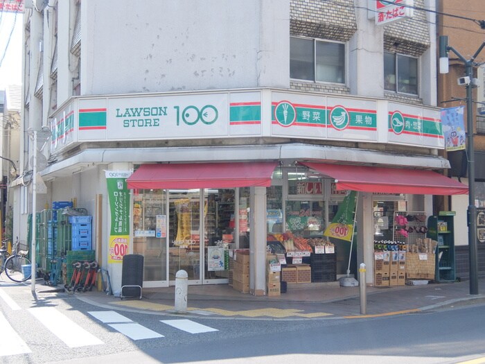 ローソンストア100用賀店(コンビニ)まで369m ＪＵＡ用賀