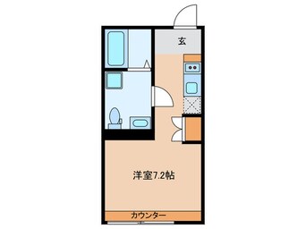 間取図 ミリアレジデンス早稲田山吹町