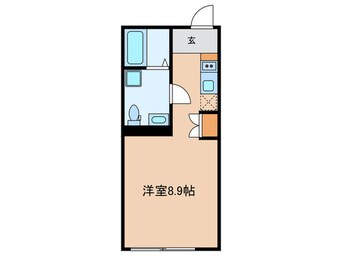 間取図 ミリアレジデンス早稲田山吹町