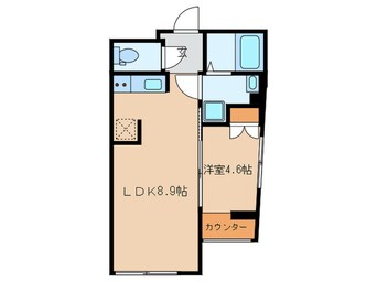 間取図 ミリアレジデンス早稲田山吹町