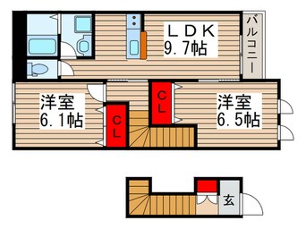 間取図 プランドール