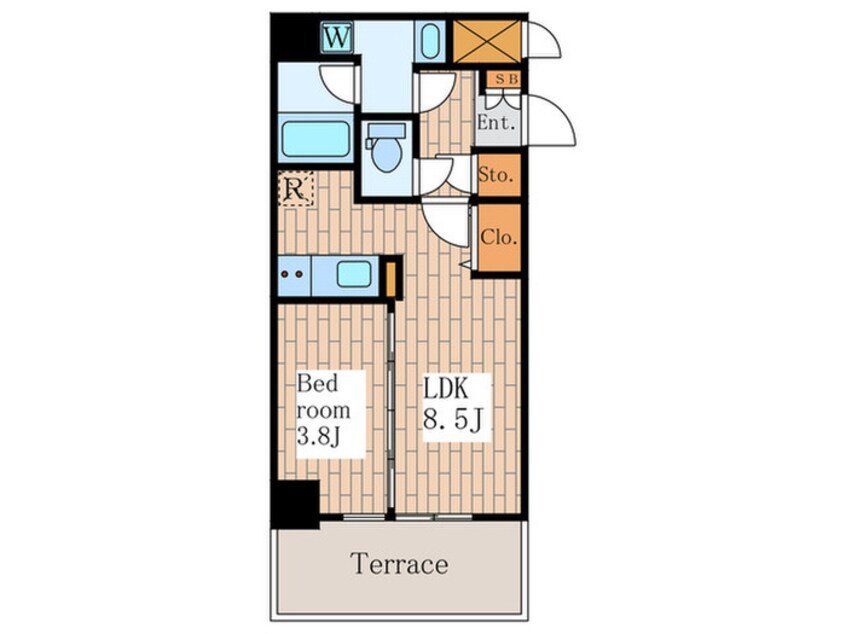 間取図 The Fort Residences