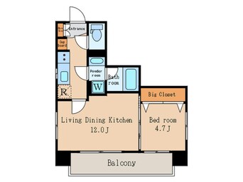 間取図 The Fort Residences