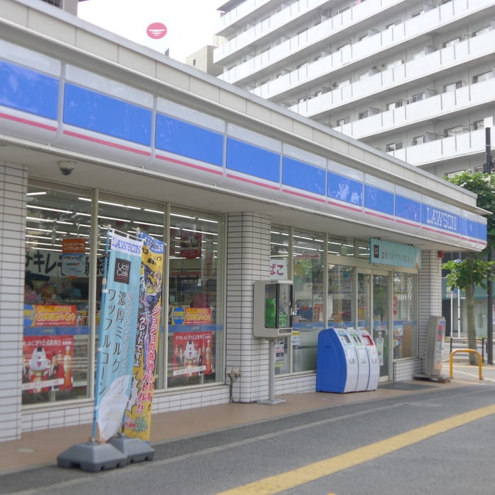 ローソン(コンビニ)まで550m ｱﾙｺﾊﾞﾚｰﾉ　ｼﾝﾒｲ