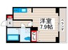サンジュエル町屋 1Rの間取り