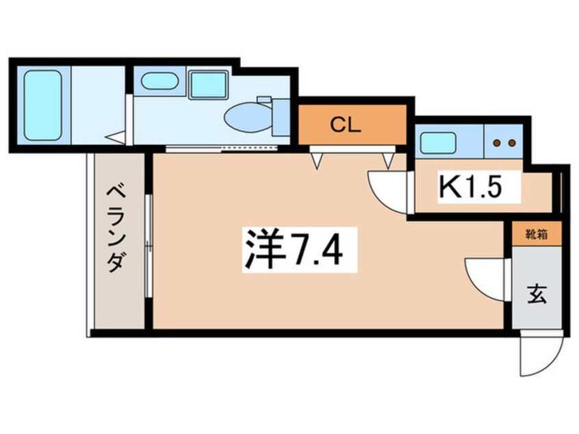 間取図 ベイルーム海老名