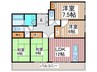 ＭＩＺＵＨＯビル 4LDKの間取り