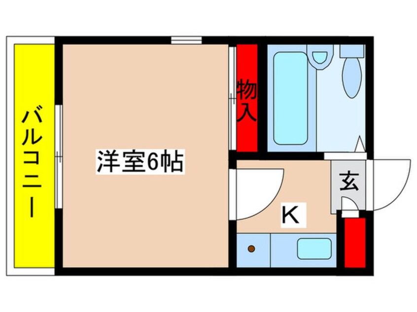 間取図 ホワイトハウス新百合ヶ丘