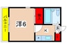 ホワイトハウス新百合ヶ丘 1Kの間取り