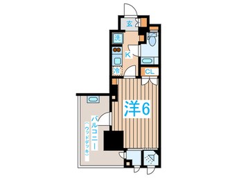 間取図 パ－クキュ－ブ笹塚