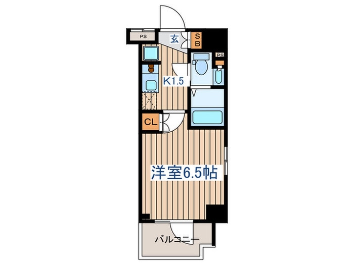 間取り図 パ－クキュ－ブ笹塚