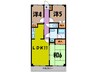 ＤＵＯ　ＦＵＪＩＭＩＮＯ 3LDKの間取り