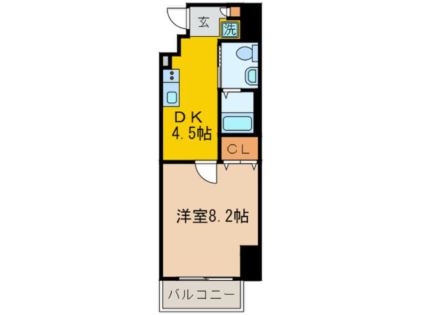 間取図 ライジングプレイス巣鴨 (1001)