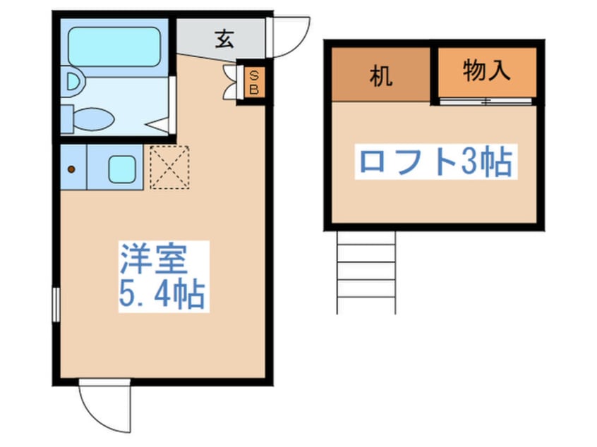 間取図 メゾンドヴェリテアッシュ