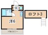 スターホームズ井土ヶ谷Ⅲ 1Rの間取り