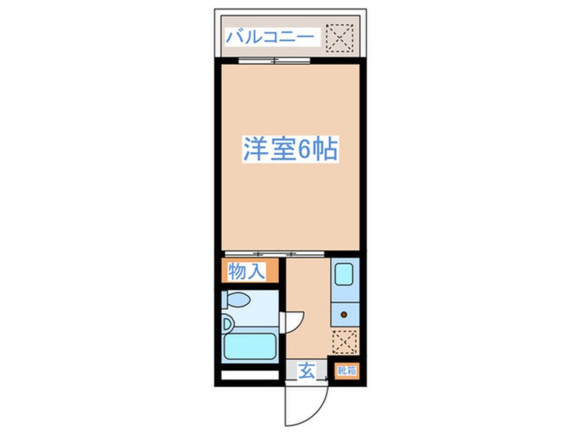 間取図 クレスト・スズ