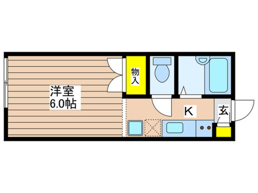 間取図 ｶ-ｻﾎﾞﾆ-ﾀ