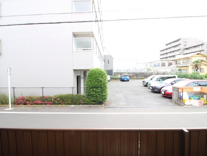 室内からの展望 ｶ-ｻﾎﾞﾆ-ﾀ