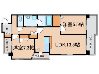 間取図 グリーンヒルズ　目白