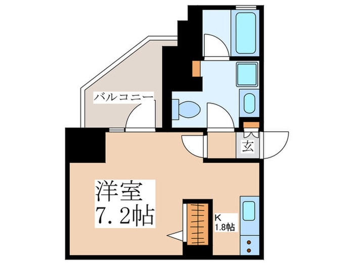 間取り図 グランハイツ曙橋