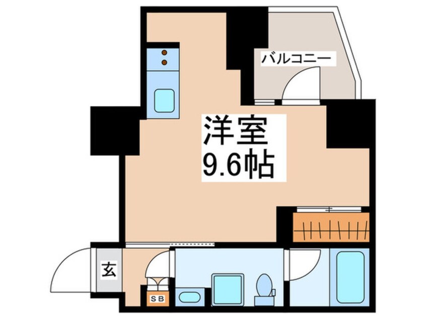 間取図 グランハイツ曙橋