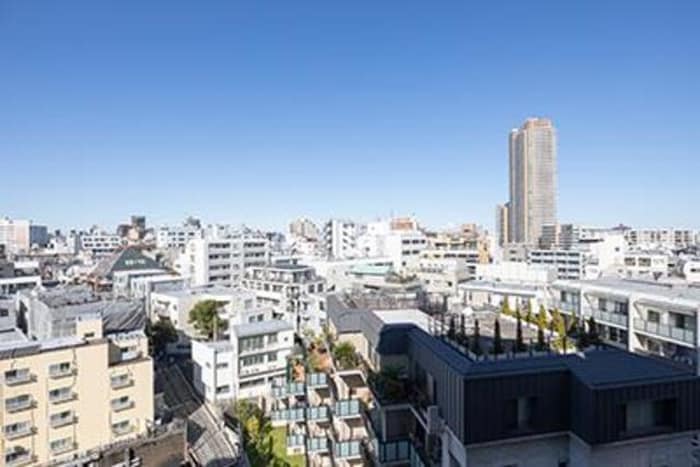 室内からの展望 グランハイツ曙橋