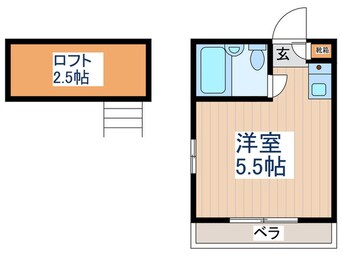 間取図 デュエット新町