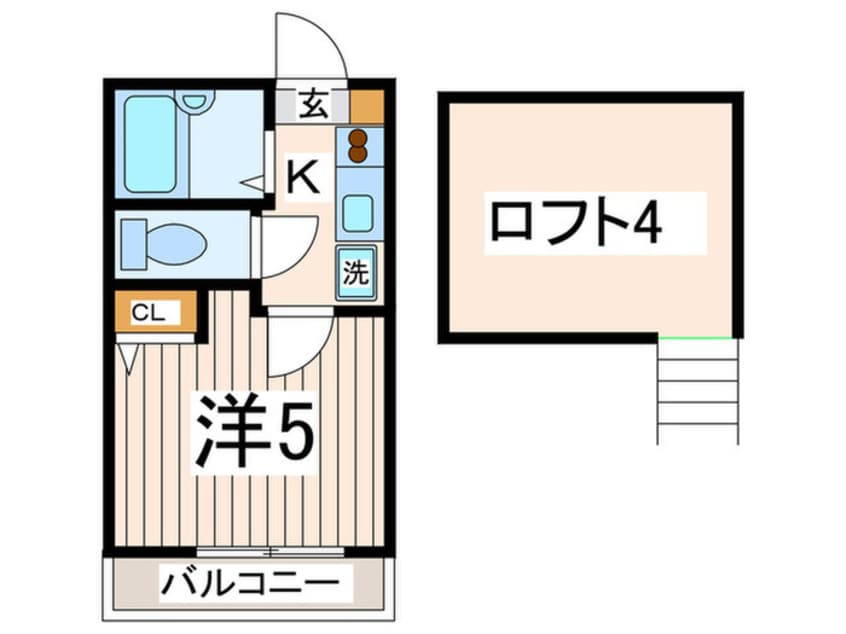 間取図 ビジュ－富士見台