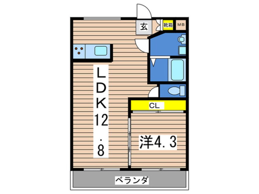 間取図 新山下三番館
