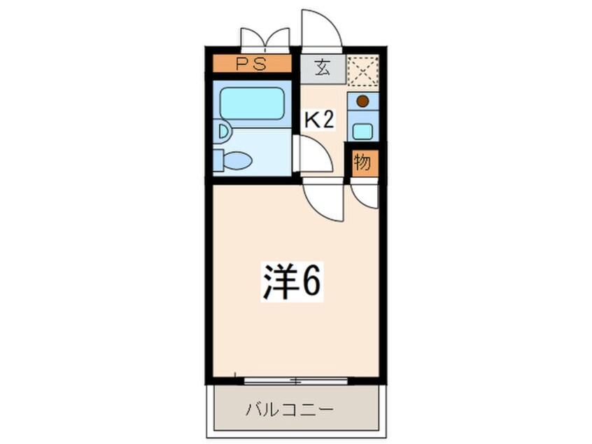 間取図 エクセルシア神大寺