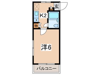 間取図 エクセルシア神大寺