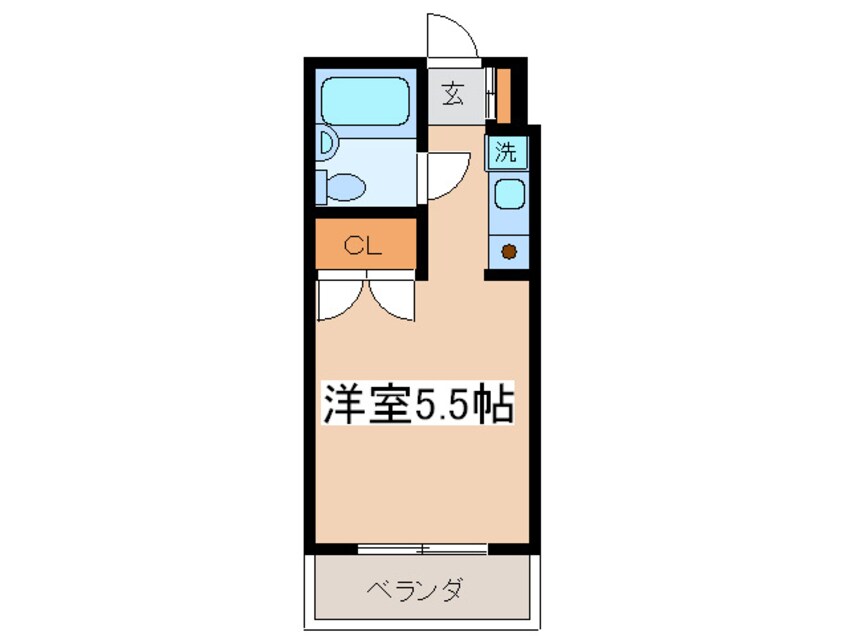 間取図 ﾗｲｵﾝｽﾞﾏﾝｼｮﾝ厚木駅前(404)