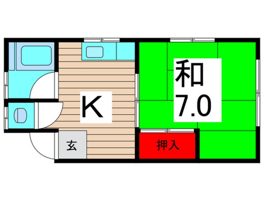 間取図 とよコーポ