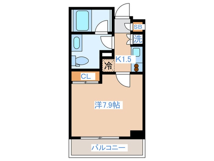 間取り図 エルスタンザ代々木