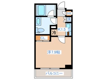 間取図 エルスタンザ代々木
