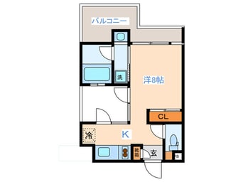 間取図 エルスタンザ代々木