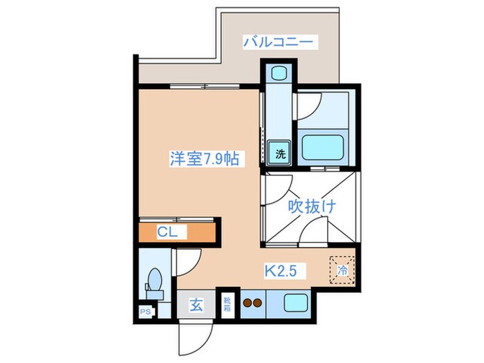 間取り図 エルスタンザ代々木