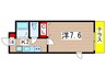 ＱＵＡＬＩＡⅢ 1Kの間取り