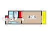 ＱＵＡＬＩＡⅢ 1Kの間取り