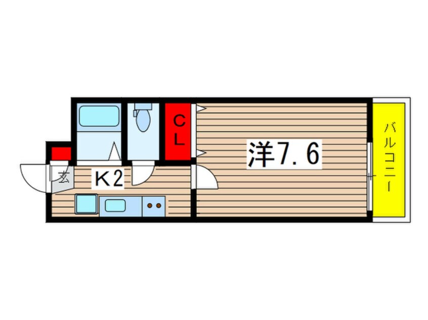 間取図 ＱＵＡＬＩＡⅢ