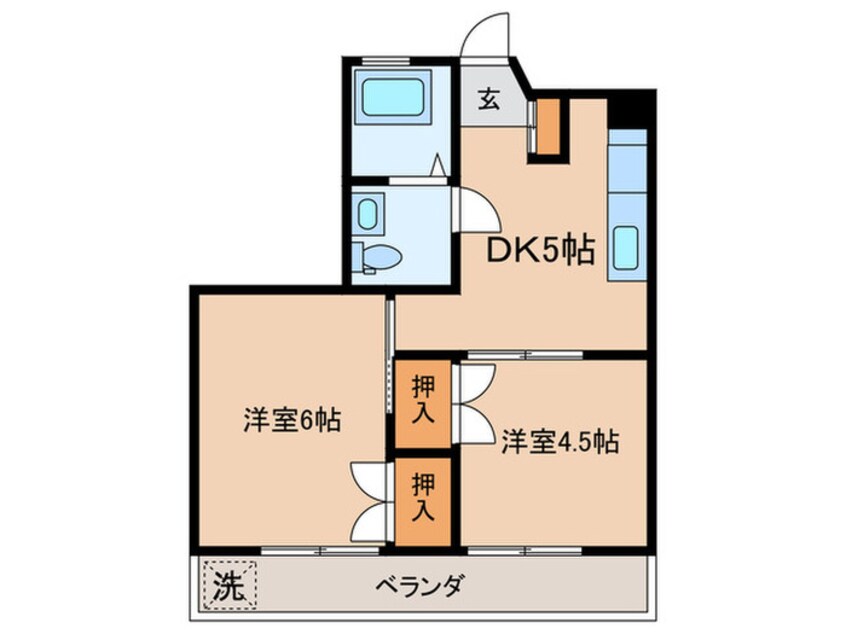 間取図 ボンマ－トビル