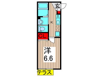 間取図 ミハス亀有Ｎｏｒｔｅ