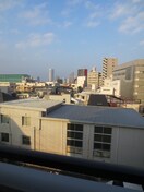 室内からの展望 パ－クキュ－ブ代々木富ヶ谷