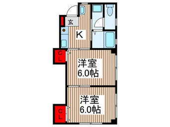 間取図 ＡＫｏｓ－Ｈｅｉｍ