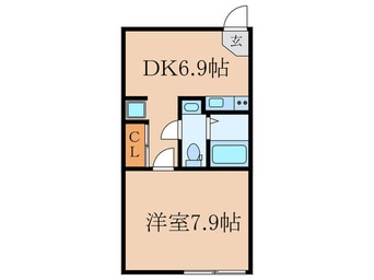 間取図 Decor Blocco中野鷺ノ宮