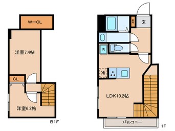 間取図 アーバンパーク亀戸