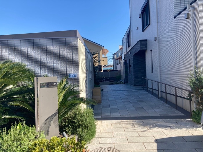 エントランス部分 グリシーヌ石神井公園