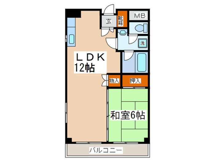 間取り図 えびすビル松本